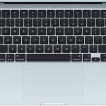 Apple MacBook Air Laptop, 13.6" Liquid Retina Display, M4 Chip, 10-Core CPU, 10-Core GPU, 16-Core Neural Engine, 16GB RAM, 1TB SSD, English K/B, MacOS, Sky Blue | Z1H8000UY / Z1H8000QT / Z1H7000RQ