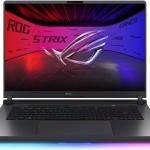 ASUS ROG Strix G16 G615JMR Gaming Laptop, 16" WUXGA IPS 165Hz Display, Intel Core i7-14650HX, 16GB RAM, 1TB SSD, GeForce RTX 5060 8GB GPU, ENG-ARB KB, Win11, Eclipse Gray | G615JMR-RV022W