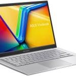 ASUS Vivobook 14 X1404VAP Laptop, 14" FHD IPS Display, Intel Core 7 150U, 16GB RAM, 1TB SSD, Intel Graphics, English-Arabic Keyboard, Windows 11 Home, Cool Silver | 90NB13U2-M00TA0