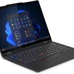 Lenovo ThinkPad T14s 2 in 1 Gen 1 Laptop, 14" WUXGA IPS Touch Display, Intel Core Ultra 7 255U, 32GB RAM, 1TB SSD, Intel Graphics, English/Arabic Keyboard, Windows 11 Pro, Black | 21R3004UGR