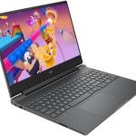 HP Victus 15-fb3010ne Gaming Laptop, 15.6" FHD IPS 144Hz, AMD Ryzen 7 7445HS, 16GB RAM, 512GB SSD, GeForce RTX 3050 6GB, English-Arabic K/B, Windows 11 Home, Mica Silver | C08QMEA
