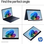 HP Omnibook X-Flip 14-FM0013DX Laptop, 14" 2K IPS LED Touch Display, Intel Core Ultra 5 226V Processor, 16GB RAM, 512GB SSD, Intel Arc 130V Graphics, ENG Keyboard, Win11, Atmospheric Blue | B5UJ1UA