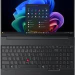 Lenovo ThinkPad E16 Gen 3 Laptop, 16" WUXGA IPS 60Hz Display, Intel Core Ultra 5 228V, 32GB RAM, 512GB SSD, Intel Arc Graphics 130V, English-Arabic Keyboard, NO OS, Black | 22AY000MGR