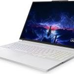 Lenovo Legion 7 16IAX10 Gaming Laptop, 16" WQXGA OLED 240Hz Display, Intel Core Ultra 9 275HX, 32GB RAM, 2TB SSD, GeForce RTX 5070 8GB, English-Arabic K/B, Win11, Glacier White | 83KY001NAX