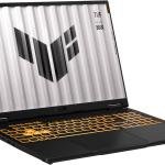 ASUS TUF Gaming F16 FX608JPR Laptop, 16" WQXGA IPS 165Hz Display, Intel Core i7-14650HX, 32GB RAM, 1TB SSD, GeForce RTX 5070 8GB GPU, English-Arabic Keyboard, Win11Home, Black | FX608JPR-71621W