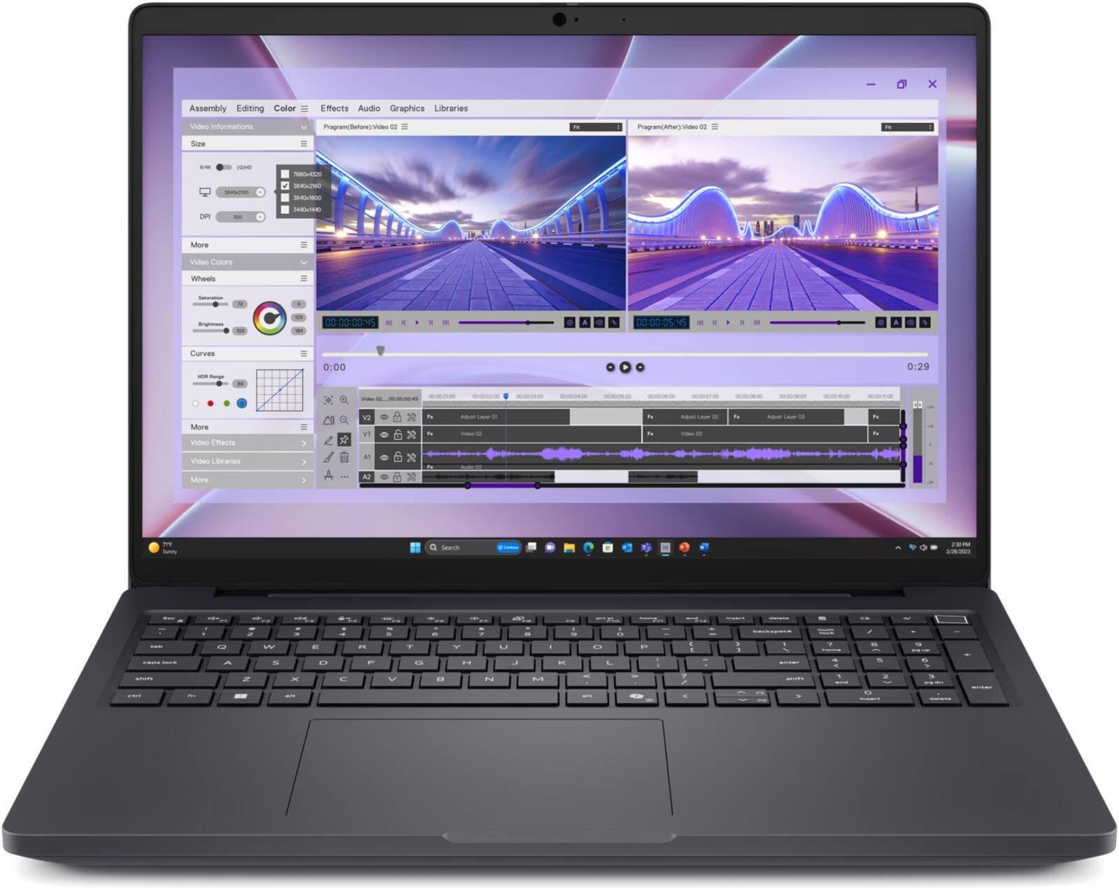 Dell Pro Max 16 Workstation Laptop, 16" FHD+ LCD 120Hz Display, Intel Core Ultra 9 285H vPro, 32GB RAM, 512GB SSD, NVIDIA RTX PRO 2000 Blackwell 8GB GPU, English K/B, Win11 Pro, Black | 35MCCF4