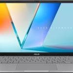 ASUS Vivobook S14 M3407 Laptop, 14" WUXGA OLED Display, AMD Ryzen AI 5 330, 16GB RAM, 512GB SSD, AMD Radeon Graphics, English-Arabic K/B, Windows 11 Home, Cool Silver | 90NB16P2-M007X0