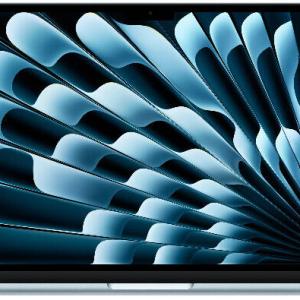 Apple MacBook Air Laptop, 13.6" Liquid Retina Display, M5 Chip, 10-Core CPU, 10-Core GPU, 16 Core Neural Engine, 24GB RAM, 1TB SSD, MacOS, English Keyboard, Sky Blue | MDHK4