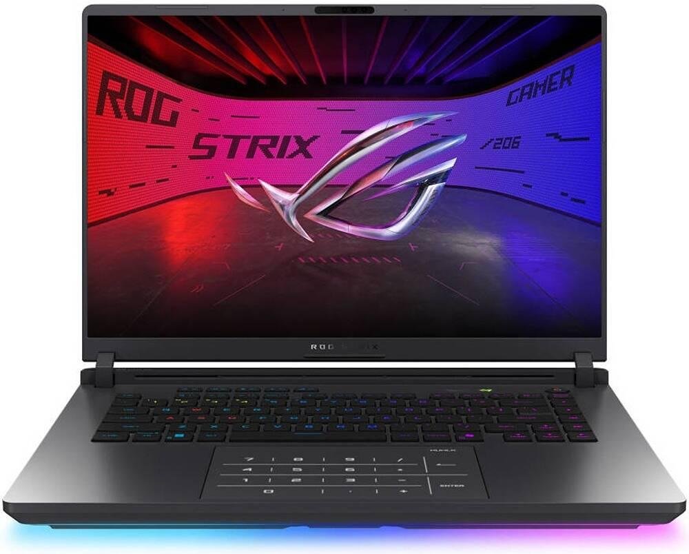 ASUS ROG Strix G16 G615LW-AS96 Gaming Laptop, 16" WQXGA IPS Display, Intel Core Ultra 9 275HX, 32GB RAM, 1TB SSD, RTX 5080 16GB GPU, English Keyboard, Win11, Eclipse Gray | 90NR0LG1-M005S0