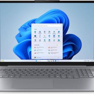 Lenovo ThinkBook 16 G8 IAL Laptop, 16" WUXGA IPS 60Hz Display, Intel Core Ultra 5 225U, 8GB RAM, 512GB SSD, Integrated Intel Graphics, Backlit English Keyboard, NO OS, Arctic Grey | 21SK002LGQ