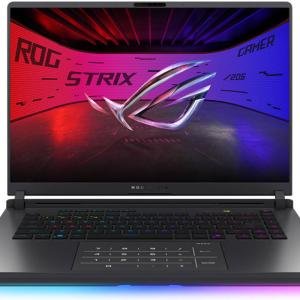 ASUS ROG Strix G16 G615LP Gaming Laptop, 16" FHD+ IPS 165Hz Display, Intel Core Ultra 9 Processor 275HX, 32GB RAM, 2TB SSD, NVIDIA RTX 5070 8GB, English K/B, Win11, Eclipse Gray | G615LP-XS97