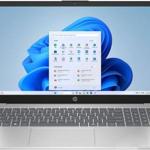 HP 15-fc0146dx Laptop, 15.6" FHD Touch Display, AMD Ryzen 5 7520U, 8GB RAM, 512GB SSD, AMD Radeon Graphics, English Keyboard, Windows 11 Home, Natural Silver | C0CL9UA