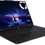 Lenovo Legion Pro 5 16IAX10H Gaming Laptop, 16" WQXGA OLED 165Hz Display, Intel Core Ultra 9 275HX, 32GB RAM, 1TB SSD, GeForce RTX 5070 Ti 12GB GPU, English-Arabic K/B, Win11, Black | 83LU000RAX