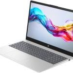 HP 15-fd0498nia Laptop, 15.6" FHD Display, Intel Core i5-1334U Processor, 16GB RAM, 512GB SSD, Intel Iris Xe Graphics, English Backlit Keyboard, NO OS, Natural Silver | B6RR4EA
