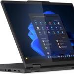 Lenovo ThinkPad T14s 2 in 1 Gen 1 Laptop, 14" WUXGA IPS Touch Display, Intel Core Ultra 7 255U, 32GB RAM, 1TB SSD, Intel Graphics, English/Arabic Keyboard, Windows 11 Pro, Black | 21R3004UGR