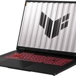 ASUS TUF Gaming A18 FA808UP Laptop, 18" WQXGA IPS 240Hz Display, AMD Ryzen 7 260, 32GB RAM, 1TB SSD, GeForce RTX 5070 8GB GPU, English-Arabic K/B, Win11Home, Jaeger Gray | FA808UP-G1621W