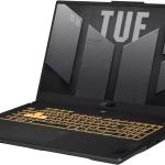 ASUS TUF F17 FX707VJ-HX031 Gaming Laptop, 17.3" FHD IPS 144Hz Display, Intel Core 5 210H Processor, 16GB RAM, 1TB SSD, GeForce RTX 3050 6GB, ENG US K/B, No OS, Mecha Gray | 90NR0MY5-M001B0