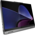 Lenovo IdeaPad 5 2-in-1 14IRU9 Laptop, 14" WUXGA OLED Display, Intel Core 7 150U CPU, 16GB RAM, 512GB SSD, Integrated Intel Graphics, Backlit, Arabic KB, Windows 11, Luna Grey | 83DT006TAX