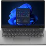 Lenovo ThinkBook 14 G4 IAP Laptop, 14" FHD 1920 x 1080 TN Display, Intel Core i7-1255U Processor, 8GB RAM, 512GB SSD, Intel Iris Xe Graphics, ENG (UK) Keyboard, Win 10 Pro, Mineral Grey | 21DH00L3AK