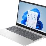 HP 15-fd0250wm Laptop, 15.6" FHD Display, Intel Core i5-1334U Processor, 8GB RAM, 512GB SSD, Intel Iris Xe Graphics, English Keyboard, Windows 11 Home, Natural Silver | BY0S6UA