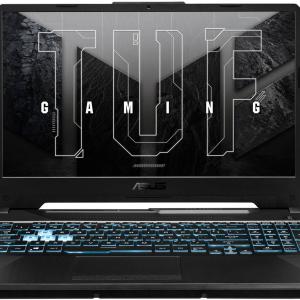 ASUS TUF Gaming A15 FA506NCR Gaming Laptop, 15.6" FHD IPS 144Hz Display, AMD Ryzen 7 7435HS, 16GB RAM, 512GB SSD, GeForce RTX 3050 4GB Graphics, English - Arabic K/B, Win11, Gray | 90NR0JV7-M003D0