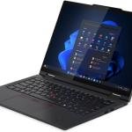 Lenovo ThinkPad T14s 2 in 1 Gen 1 Laptop, 14" WUXGA IPS Touch Display, Intel Core Ultra 7 255U, 32GB RAM, 1TB SSD, Intel Graphics, English/Arabic Keyboard, Windows 11 Pro, Black | 21R3004UGR