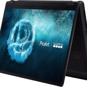 ASUS ProArt PX13 GoPro Edition Copilot+ Laptop, 13.3" 3K OLED Touch Display, AMD Ryzen AI MAX+ 395, 128GB RAM, 1TB SSD, AMD Radeon Graphics, English-Arabic K/B, Win11, Nano Black | 90NB17X2-M002B0