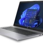 HP 470 G9 Laptop, 17.3" FHD IPS Display, Intel Core i7-1255U Processor, 8GB RAM, 512GB SSD, GeForce MX550 2GB Laptop GPU, English Keyboard, No OS, Asteroid Silver | 6S7D5EABH5