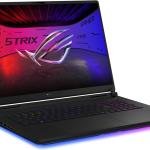ASUS ROG Strix SCAR 18 G835LXG Gaming Laptop, 18" 4K WQUXGA 240Hz Display, Intel Core Ultra 9 290HX Plus, 64GB RAM, 2TB SSD, RTX 5090 24GB GPU, English-Arabic K/B, Win11, Off Black | 90NR0LF1-M00RP0
