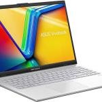 Asus VivoBook Go 15 E1504GA Laptop, 15.6" FHD LED 60Hz Display, Intel Core i3-N305, 8GB RAM, 256GB SSD, Intel UHD Graphics, English K/B, Win11, Cool Silver | 90NB0ZT1-M02580 / 90NB0ZT1-M01390