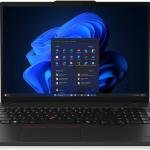 Lenovo ThinkPad T16 Gen 4 Laptop, 16" WUXGA IPS Display, Intel Core Ultra 7 258V, 32GB RAM, 512GB SSD, Integrated Intel Arc Graphics 140V, English-Arabic K/B, Win 11 Pro, Black | 22AW004GGR