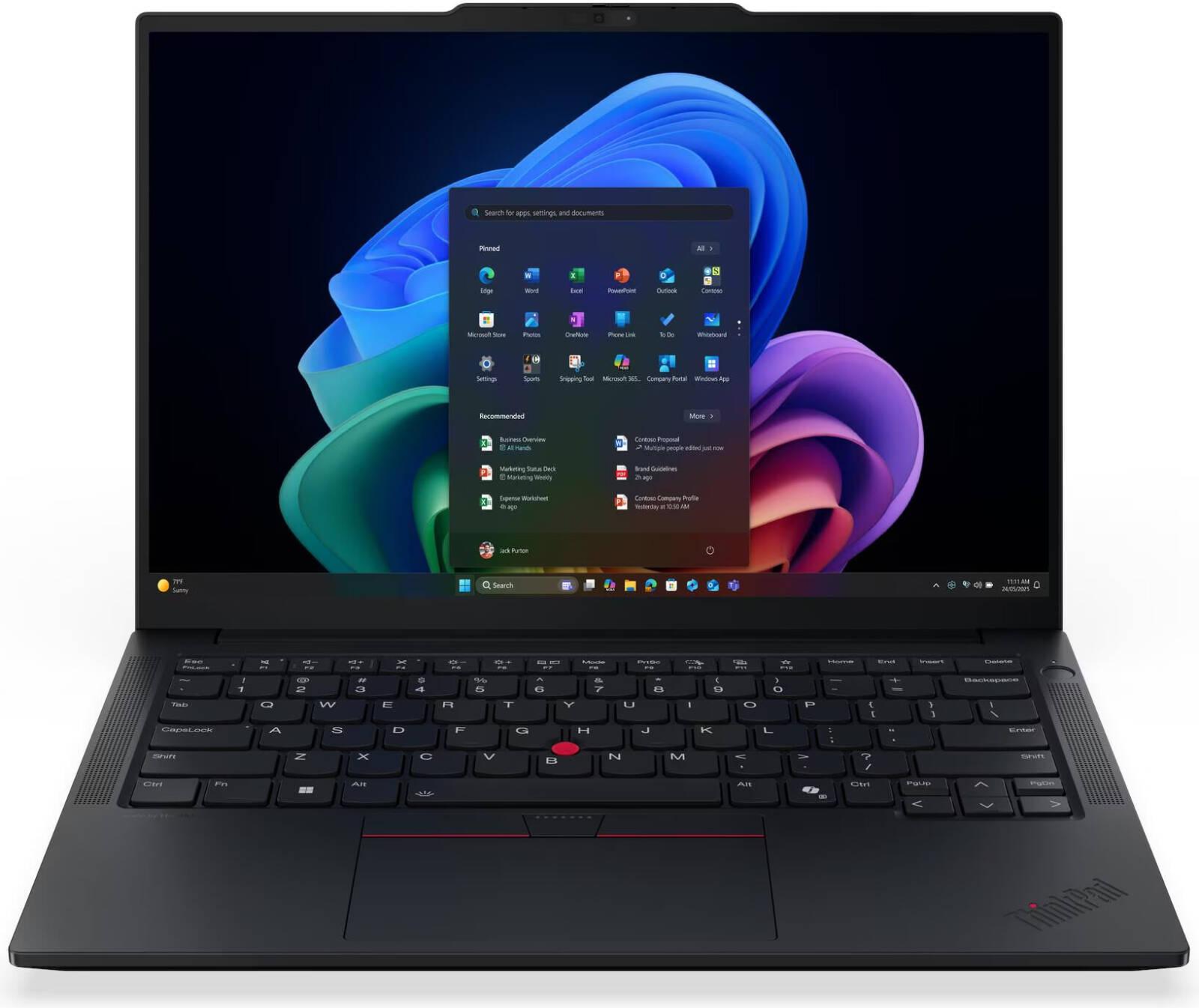 Lenovo ThinkPad E14 Gen 8 Laptop, 14" WUXGA IPS Display, Intel Core Ultra 7 355, 16GB RAM, 512GB SSD, Intel Graphics, English (UK) Keyboard, No OS, Black | 21Y6002NGP