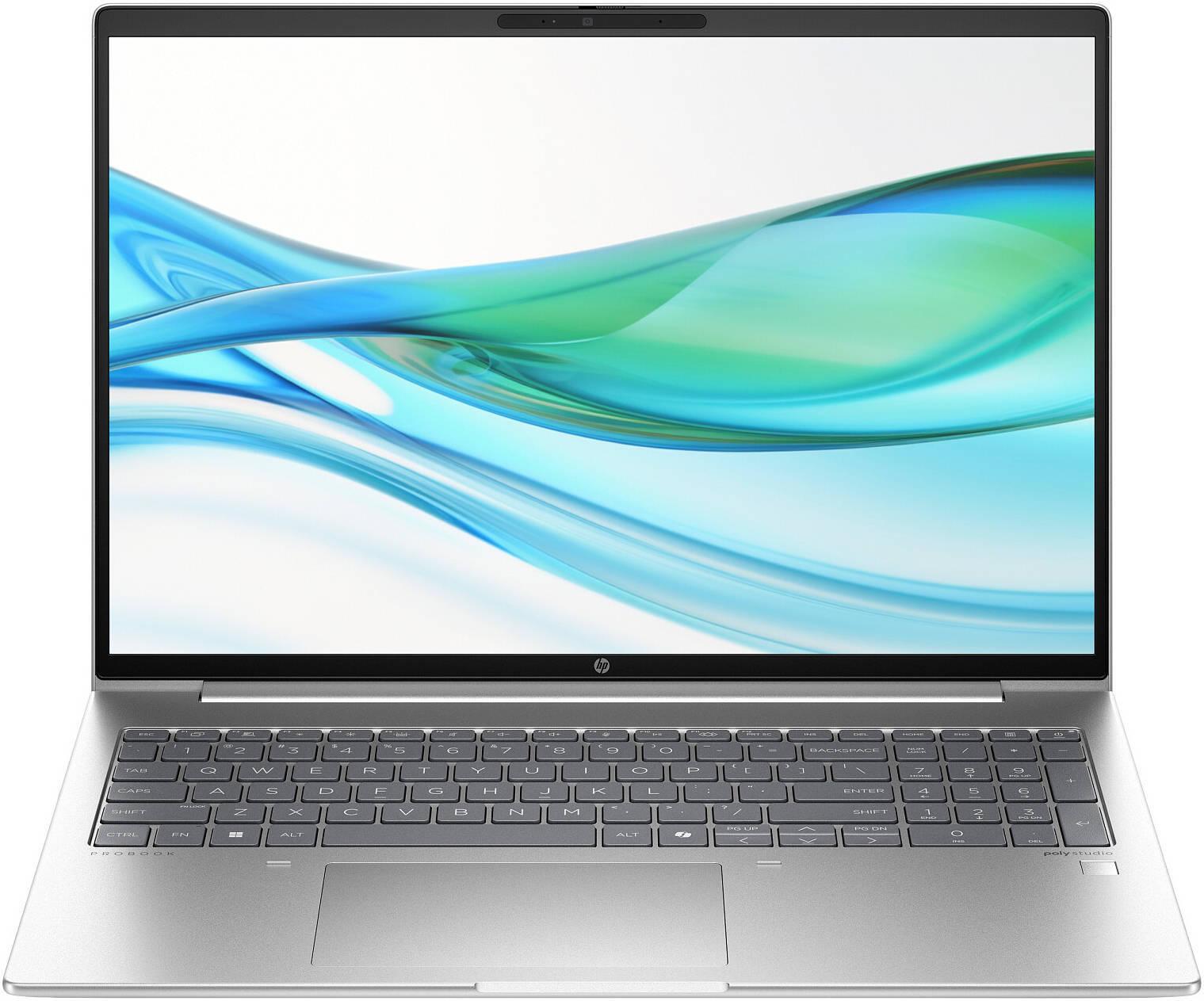 HP ProBook 460 G11 Laptop, 16" WUXGA IPS Display, Intel Core Ultra 7 155U, 8GB RAM, 512GB SSD, Intel Graphics, English Backlit Keyboard, No OS, Pike Silver Aluminum | B49ZPPT