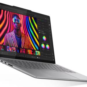 Lenovo Yoga Pro 7 14IAH10 Laptop, 14.5" 3K OLED Touch Display, Intel Core Ultra 7 255H, 32GB RAM, 1TB SSD, Intel Arc 140T Graphics, English-Arabic K/B, Win11, Luna Grey | 83KF0025AX (OPEN BOX)