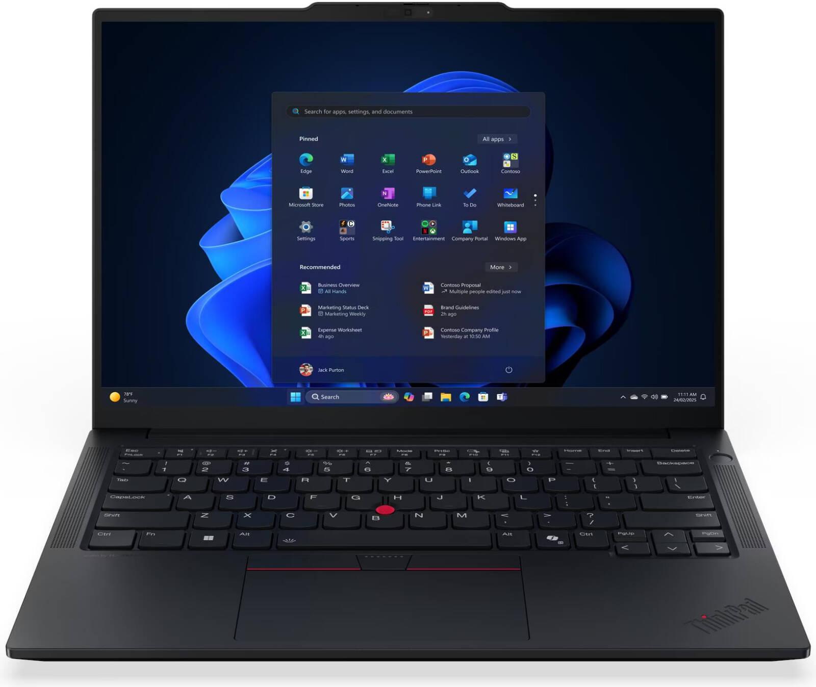 Lenovo ThinkPad E14 Gen 7 Laptop, 14" WUXGA IPS 60Hz Display, Intel Core Ultra 7 256V, 16GB RAM, 1TB SSD, Intel Arc Graphics 140V, English-Arabic Keyboard, No OS, Black | 21U20068GR