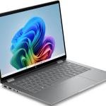 HP 14-kb0023dx OmniBook X FlipNGAI Laptop, 14" Diagonal 2K OLED Display, Intel Core Ultra 7 355 Processor, 16GB RAM, 1TB SSD, Intel Graphics, English Backlit K/B, Windows 11, Meteor Silver | D3KN6UA