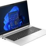 HP ProBook 450 G10 Laptop, 15.6" FHD IPS Display, Intel Core i7-1355U Processor, 8GB RAM, 512GB SSD, Intel Iris Xe Graphics, English Backlit Keyboard, No OS, Pike Silver | 967U5ET