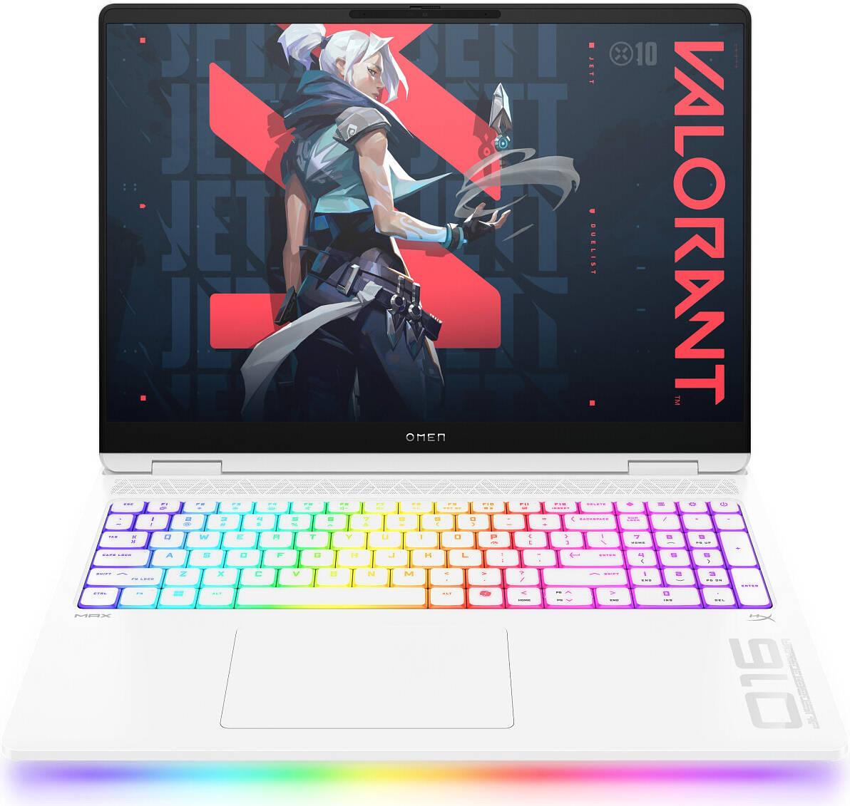 HP OMEN MAX 16-ah0016nia Gaming Laptop, 16" WQXGA IPS 240Hz Display, Intel Core Ultra 9 275HX, 32GB RAM, 2TB SSD, GeForce RTX 5080 16GB Graphics, English Keyboard, Win11Home, Ceramic White | D13NXEA