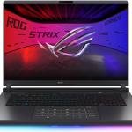ASUS ROG Strix G16 G615LR Gaming Laptop, 16" WUXGA 165HZ IPS Display, Intel Core Ultra 7 255HX, 16GB RAM, 1TB SSD, GeForce RTX 5070 Ti 12GB GPU, English-Arabic KB, Win11, Volt Green | G615LR-RV052W
