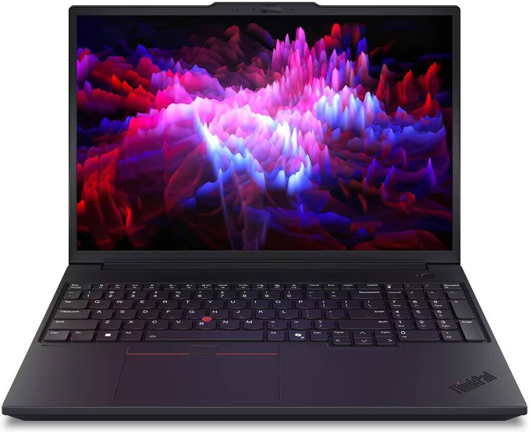 Lenovo ThinkPad P16v Gen 3 Laptop, 16" WUXGA IPS 60Hz Display, Intel Core Ultra 7 255H, 32GB RAM, 1TB SSD, NVIDIA RTX PRO 1000 Blackwell 8GB GPU, English-Arabic K/B, Win11Pro, Black | 21RS0006GR