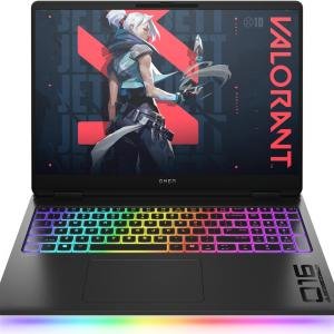 HP OMEN MAX 16-ah0019nia Gaming Laptop, 16" WQXGA IPS 240Hz Display, Intel Core Ultra 9 275HX, 32GB RAM, 2TB SSD, GeForce RTX 5070 Ti 12GB, Windows 11 Home, Shadow Black | D13P1EA