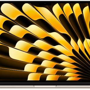 Apple MacBook Air Laptop, 15.3" Liquid Retina Display, M5 Chip, 10-Core CPU, 10-Core GPU, 16 Core Neural Engine, 16GB RAM, 1TB SSD, MacOS, English Keyboard, Starlight | MDVE4