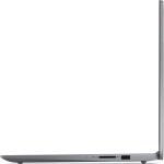 Lenovo IdeaPad Slim 3 15IRU8 Laptop, 15.6" FHD TN Display, Intel Core i3-1315U, 8GB RAM, 256GB SSD, Intel UHD Graphics, English-Arabic Keyboard, No OS, Arctic Grey | 82X700BTAX