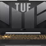 ASUS TUF F17 FX707VJ-HX031 Gaming Laptop, 17.3" FHD IPS 144Hz Display, Intel Core 5 210H Processor, 16GB RAM, 1TB SSD, GeForce RTX 3050 6GB, ENG US K/B, No OS, Mecha Gray | 90NR0MY5-M001B0