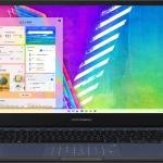 Asus Vivobook TP1400 14.0'' HD Touch Flip Laptop, Intel Celeron N4500 1.1 Ghz, 4GB RAM, 128GB SSD, Intel HD Graphics, Windows 11 Home, English-Arabic KB, Stylus Pen Included, Blue | TP1400KA-BZ056WS