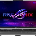 ASUS ROG Strix G16 G614FM Gaming Laptop, 16" WUXGA IPS Display, AMD Ryzen 9 9955HX, 16GB RAM, 1TB SSD, GeForce RTX 5060 8GB GPU, English Keyboard, Win11, Eclipse Gray | 90NR0L17-M00010