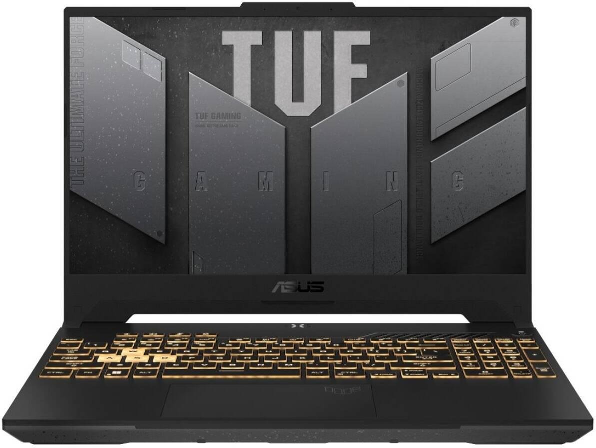 ASUS TUF Gaming FX507ZC4-HN096 Laptop, 15.6" FHD 144Hz IPS Display, Intel Core I5-12500H Processor, 16GB RAM, 512SSD, NVIDIA RTX 3050 4GB GPU, ENG-ARB Keyboard, No OS, Gray | 90NR0GW1-M00RJ0