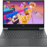 HP Victus 15-fb3010ne Gaming Laptop, 15.6" FHD IPS 144Hz, AMD Ryzen 7 7445HS, 16GB RAM, 512GB SSD, GeForce RTX 3050 6GB, English-Arabic K/B, Windows 11 Home, Mica Silver | C08QMEA