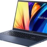 ASUS Vivobook 15 A1502VA-BQ1025 Laptop, 15.6" FHD IPS Display, Intel Core i7-13620H, 16GB RAM, 512GB SSD, Intel UHD Graphics, English US Keyboard, No OS, Quiet Blue | 90NB10T1-M01DA0