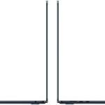 Apple MacBook Air Laptop, 13.6" Liquid Retina Display, M5 Chip, 10-Core CPU, 10-Core GPU, 16 Core Neural Engine, 24GB RAM, 2TB SSD, MacOS, English Keyboard, Midnight | Z1L8000YF